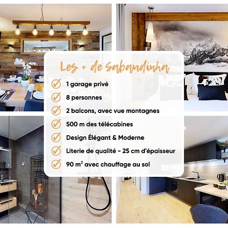 Elegant Et Moderne Avec Vue Montagne Au Coeur De Paradiski - Garage - 8Pers - 90M2 - Sabaudinha لا بلاني المظهر الخارجي الصورة